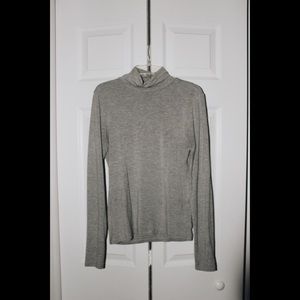 Asos Grey Long Sleeve Turtleneck